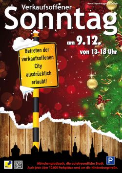 Plakat Verkaufsoffener Sonntag